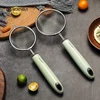 WORTHBUY Kitchen Colander 304 Stainless Steel Flour Sieve Vegetables Residue Strainer With Plastic Handle Oil Filter Spoon ► Photo 1/6