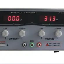 KPS6030D Высокоточный высокомощный регулируемый светодиодный двойной дисплей Импульсный источник питания постоянного тока 220 В ЕС 60 в/30A