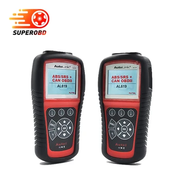 

2017 Original Autel AL619 AutoLink AL619 OBD 2 CAN ABS and SRS Scan Tool AL 619 Professional Diagnostic tool Free Shipping
