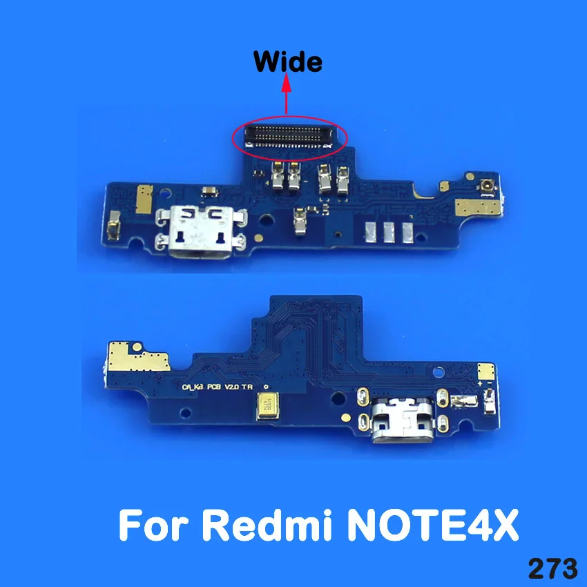 cltgxdd Microphone Module+USB Charging Port Board Flex Cable Connector For Xiaomi Redmi Note 3G 1 2 3 4X 5A Note 4G Replacement