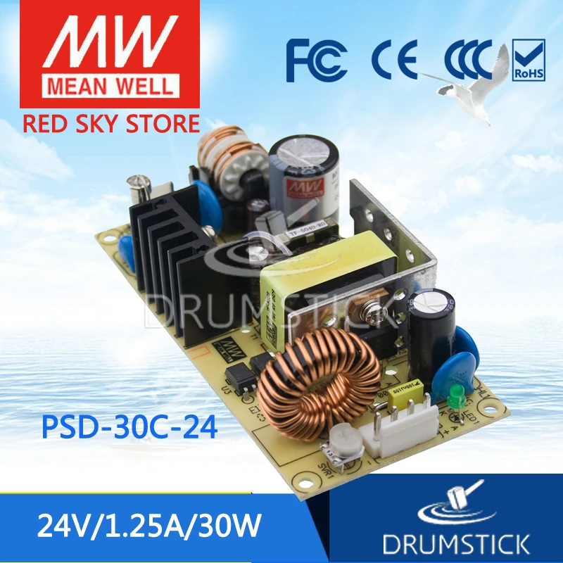 

Hot! MEAN WELL PSD-30C-24 24V 1.25A meanwell PSD-30 24V 30W Single Output DC-DC Converter