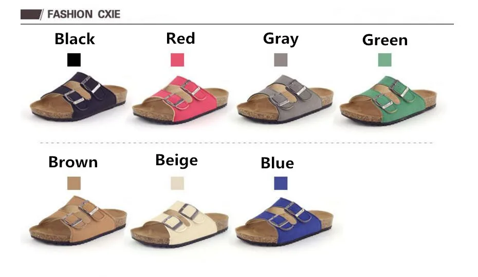 Children cork slippers-17
