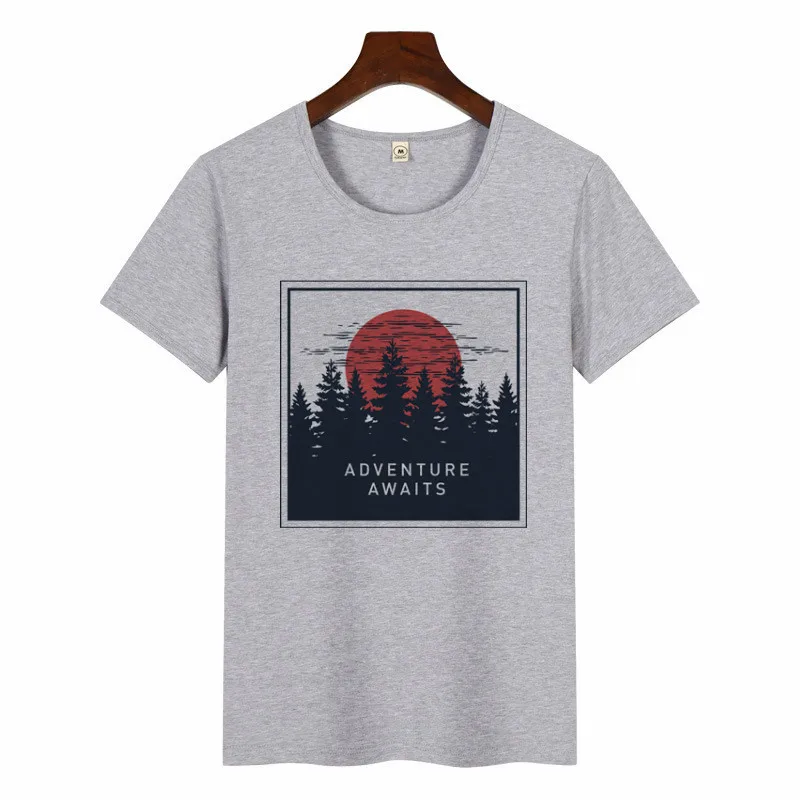 

Summer 2019 Women's Cosmic Belief Harajuku New Fashion Printed Short-sleeved T-shirt Casual Whale Tail Printed Tshirt Streetwear