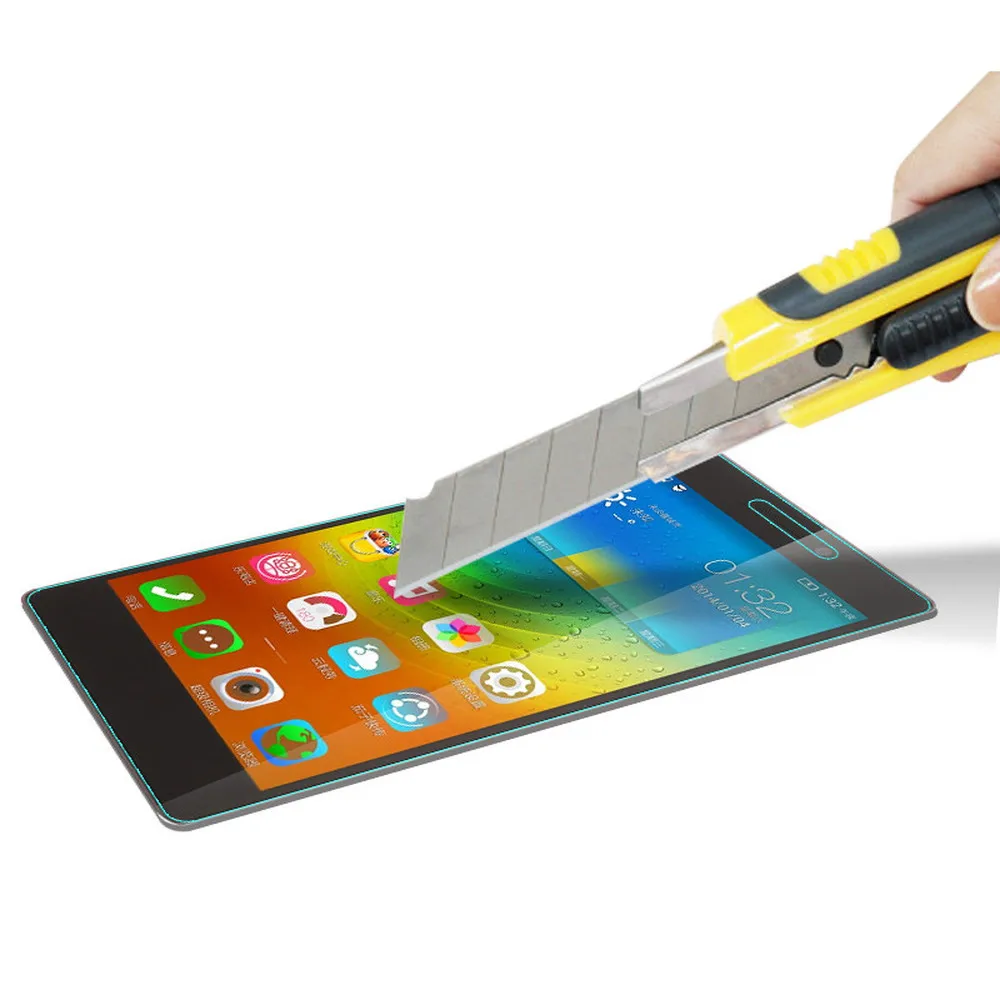 Защитное стекло закаленное 2.5D для Lenovo A2020 A319 K900 S820 A5000 S858 Vibe B S930 A616 K6|Защитные
