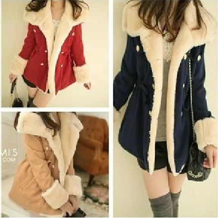 Fashion Slim coat women Winter jacket winter outerwear clothes thick jackets Parka Overcoat Tops woolen | Женская одежда
