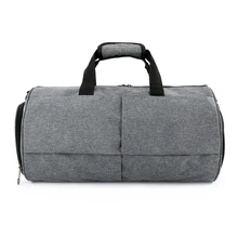 Новое поступление, Мужская Дорожная сумка черного и серого цвета с обувью, Высококачественная Мужская спортивная сумка, модная мужская сумка унисекс, bolsa de viaje