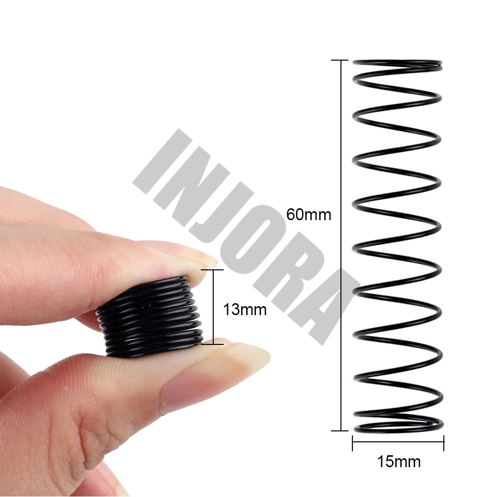 INJORA 4 шт. 60*15 мм металлическая пружина амортизатора для 1/10 RC Гусеничный автомобиль TRX4 осевой SCX10 90046 D90