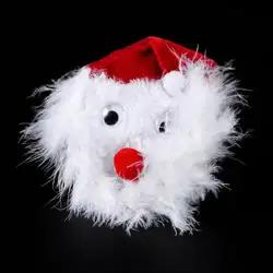 2 шт. женский Рождество Санта Клаус в форме сексуальная грудь Стикеры для взрослых для женщин Горячие кокетливый плюшевый пустышка кепки