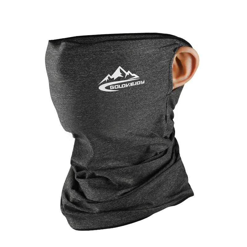 Ледяная шелковая полумаска для лица летняя ветрозащитная Пылезащитная Солнцезащитная дышащая маска для шеи для мужчин и женщин маскарадная повязка на голову RR7176