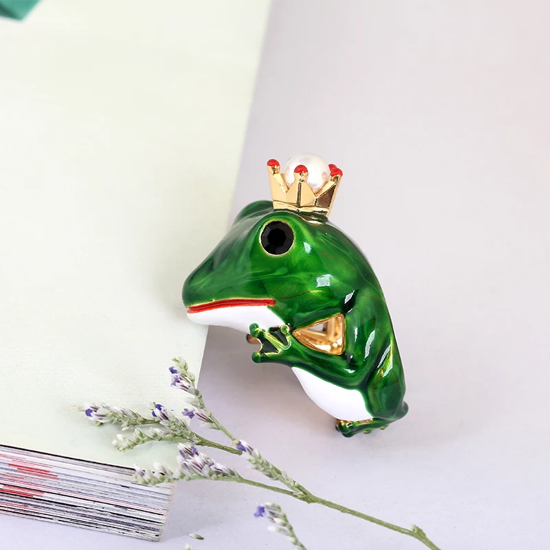 Женское кольцо с эмалью и регулируемое в виде лягушки|frog ring|ring ringelegant ring |