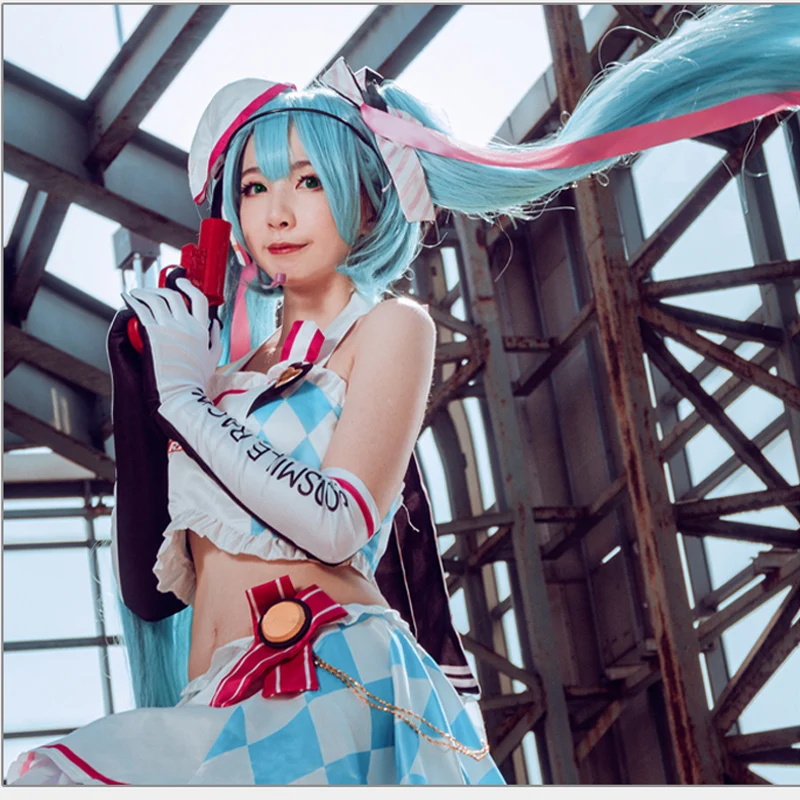 CosplayLove VOCALOID Rennwagen гоночный автомобиль Miku костюм косплей платье для девочки