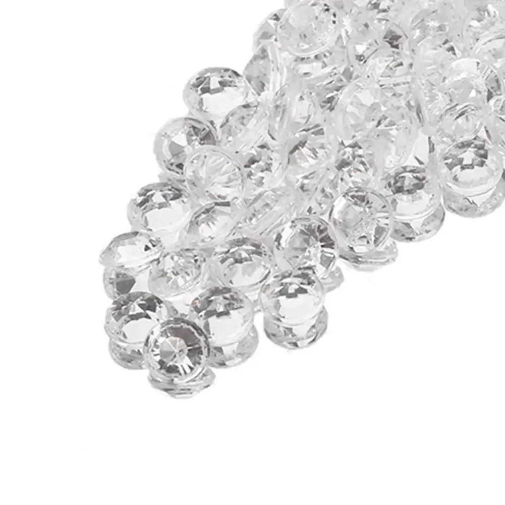 5000Pcs Clear Faux Fake Sprinkle Blink Diamonds Confetti Craft DIY Wedding Party Tabletop Scatters Decoration 4.5mm 5000Pcs Clear Faux Fake Sprinkle Blink Diamonds Confetti Craft DIY Wedding Party Tabletop Scatters Decoration 4.5mm