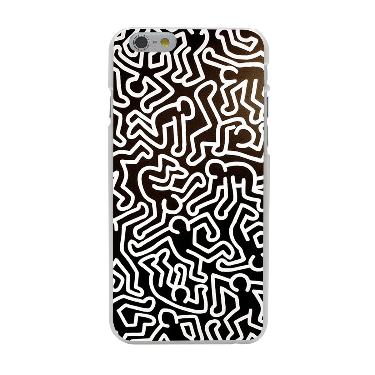 Жесткий чехол Lavaza Keith Haring art для телефона iPhone XR X XS 11 Pro Max 10 7 8 6S 5 5S SE 4 4s