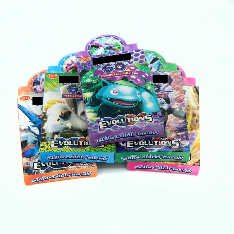 

25pcs/box 500PCS Packs Per Box Pokemon GX MEGA Card Collectible Trading Card Set Child Toy Gift