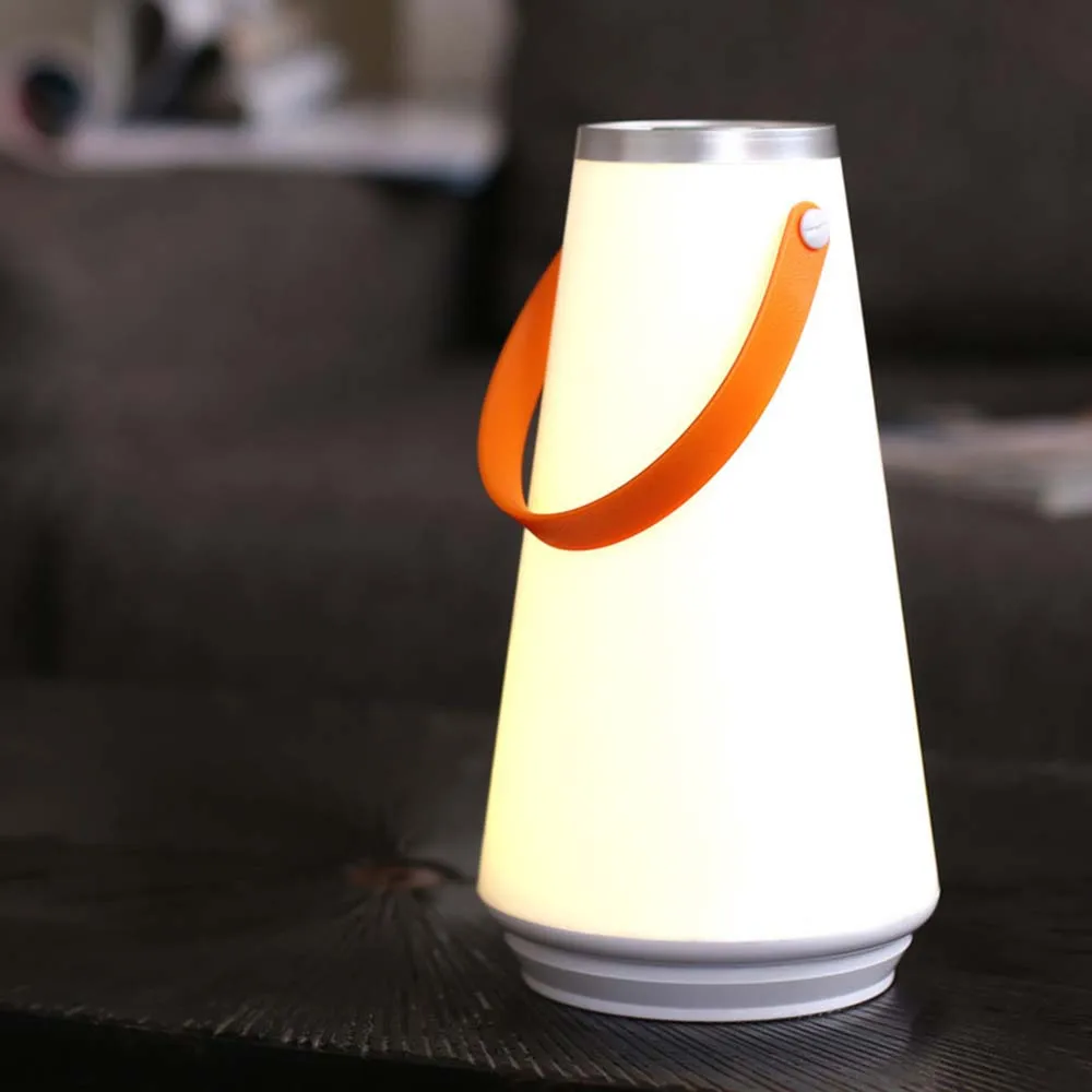 Креативный прекрасный портативный фонарь беспроводной светодиодный ночной Светильник для дома Настольная лампа USB Перезаряжаемый сенсорный переключатель наружный походный светильник