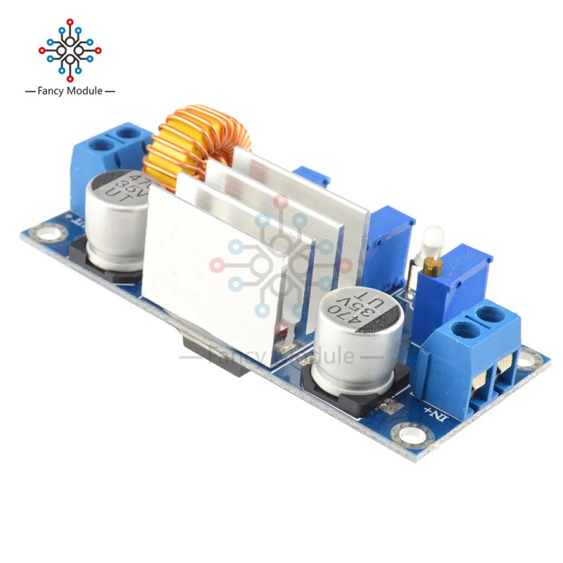 XL4005 5A CC CV понижающий модуль питания Buck литиевое зарядное устройство для Arduino платы регулируемая Diy электронная печатная плата