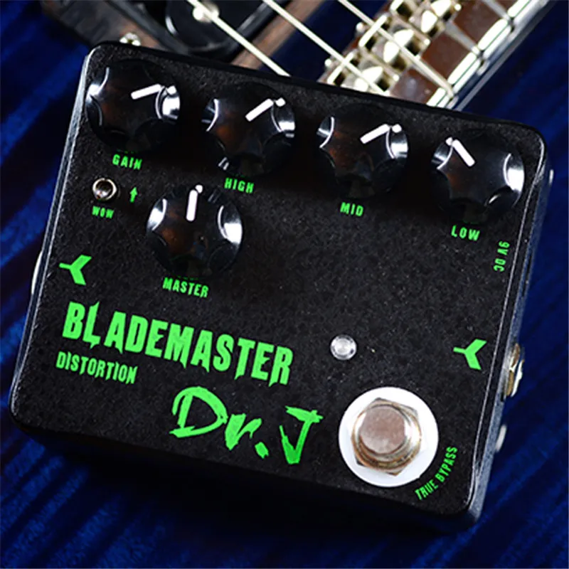 Dr. J Blademaster эффект искажения ручная работа искусственная байпас педаль эффектов