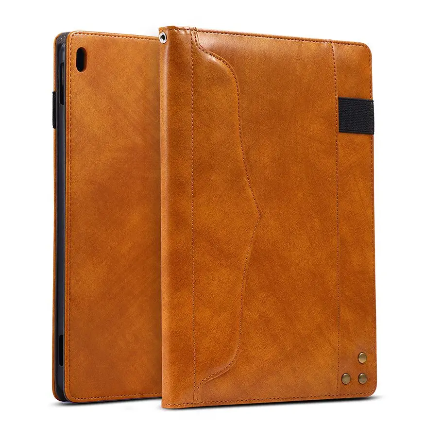 Genuine Wallet Leather Case For Apple 2017 iPad Pro 10.5 Book Magnetic Stand Sleep Wakup Smart Cover for A1701/ A1709 | Компьютеры и