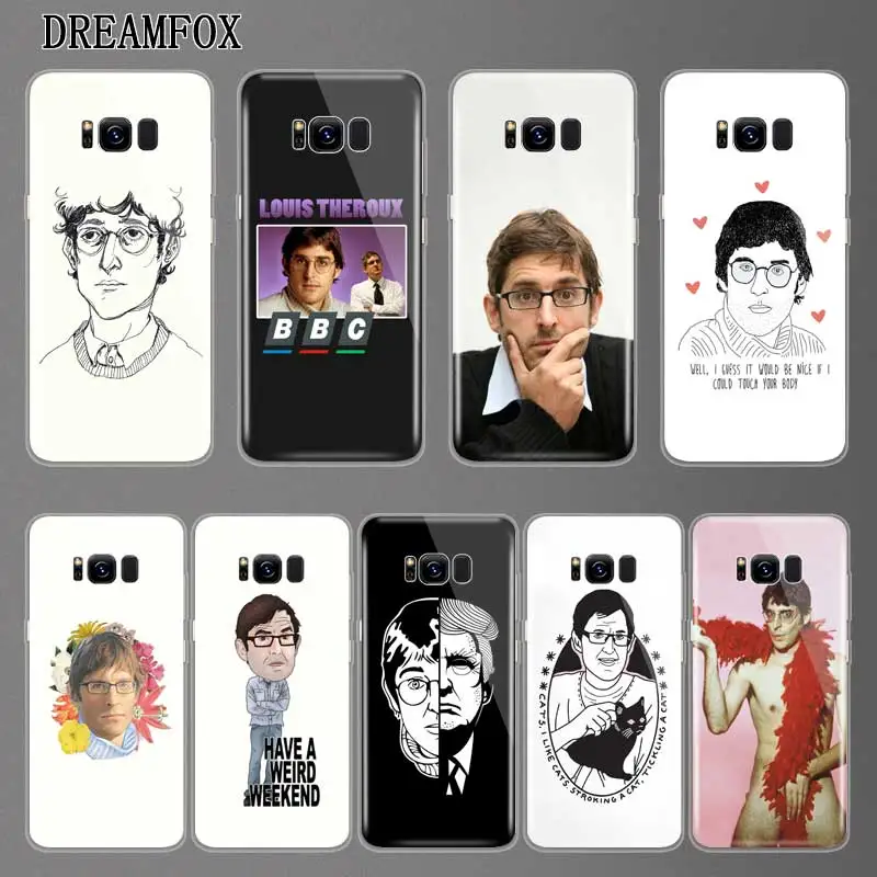 N128 Louis Theroux Soft TPU Silicone Cover For Samsung Galaxy A3 A5 A6 A7 A8 A9 M10 M20 S10 S10E Lite Plus 2017 2018 Case |