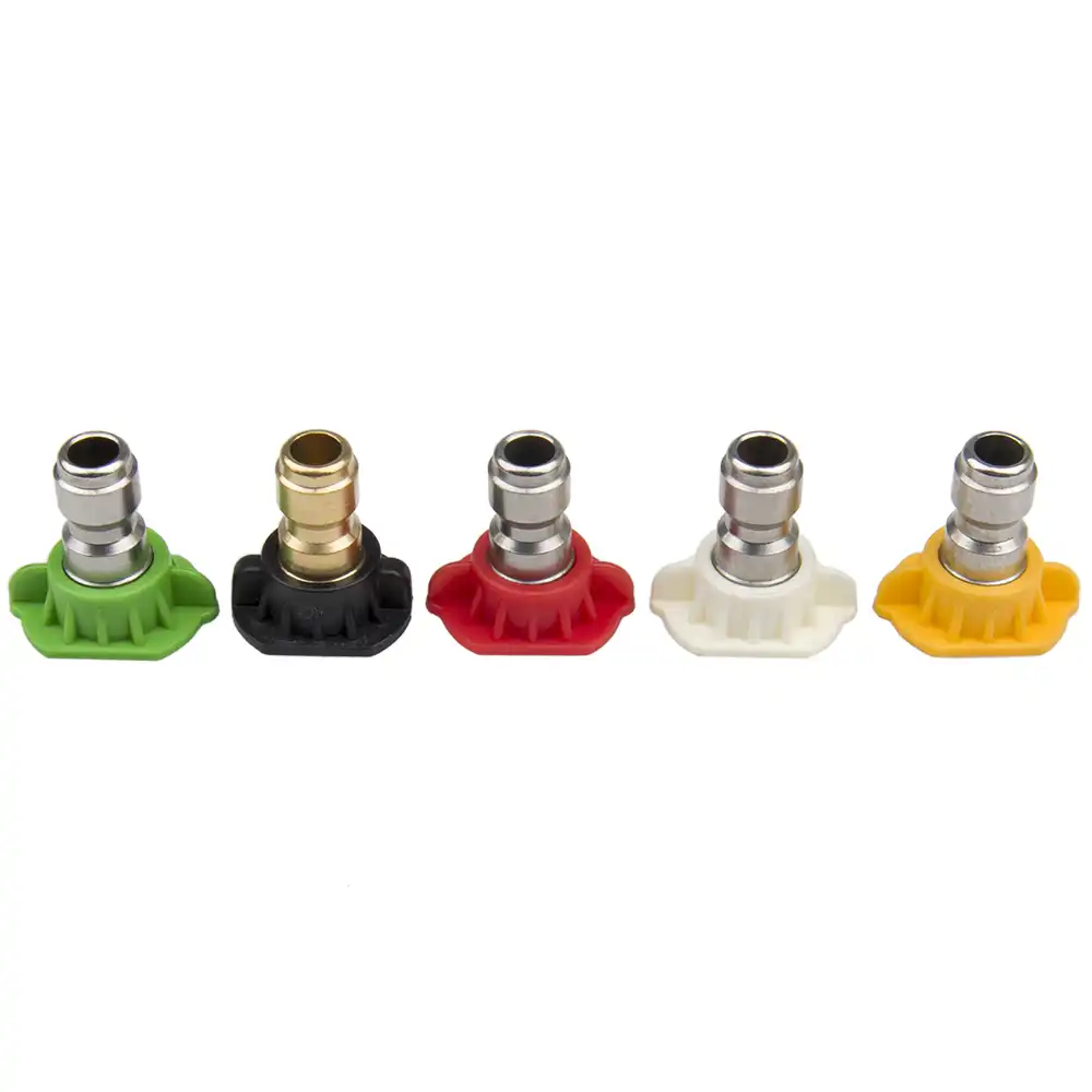 High Pressure Washer Spray Nozzle Tips Degrees 1//4/" Quick Connect 1.0//2.0 GPM