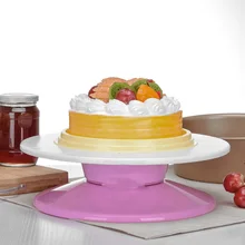 Кухонная тарелка для торта вращающаяся декоративная подставка на платформе поворотный стол круглый вращающийся Торт Поворотный Рождественский инструмент для выпечки