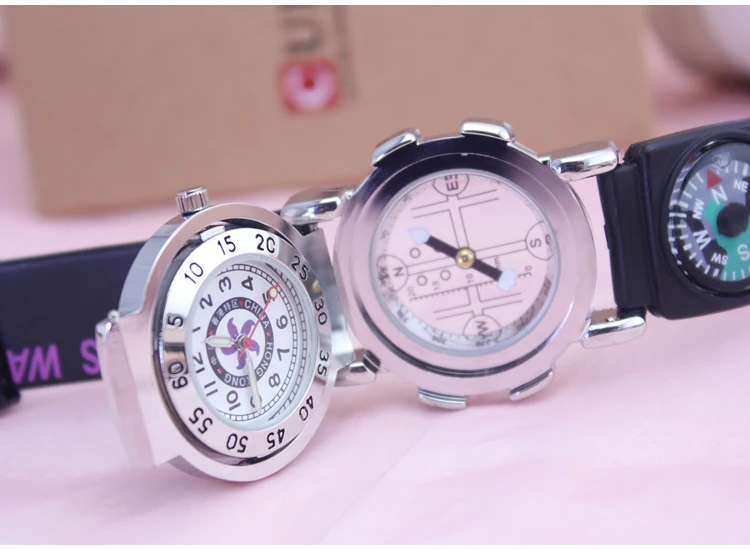 Новинка HK мужские часы с вращающимся компасом, модные часы с цифрами, измерительная шкала, светящиеся стрелки, водонепроницаемые часы quatrz