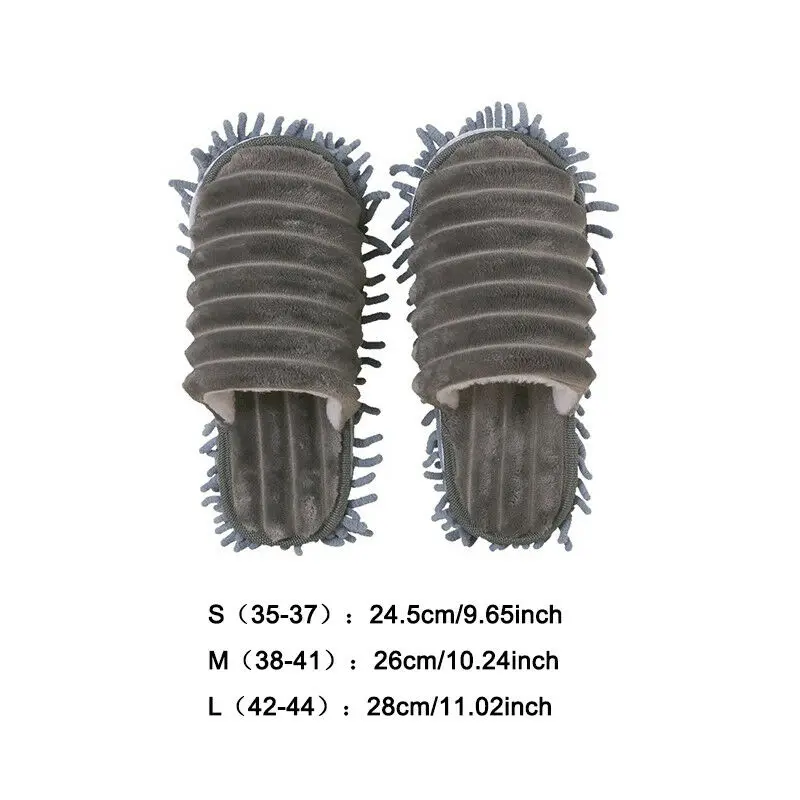 1 пара серый чехол для обуви мытья пола ног 3 размера/M/L|Швабры| |