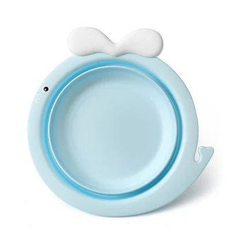 

Portable Baby Cute Washbasin Kids Bath Tub Newborn Infant Face Foot Butt Wash Basin Travel Infant Face Foot Bathtub Dropship