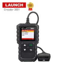 LAUNCH Full OBD2 Code Reader Scanner Creader 3001 OBDII/EOBD Car Diagnostic Tool In Russian CR3001 pk AL319 AL519 OM123