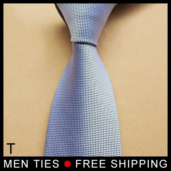 High quality Men solid color ties Necktie Silk feeling Formal fashion