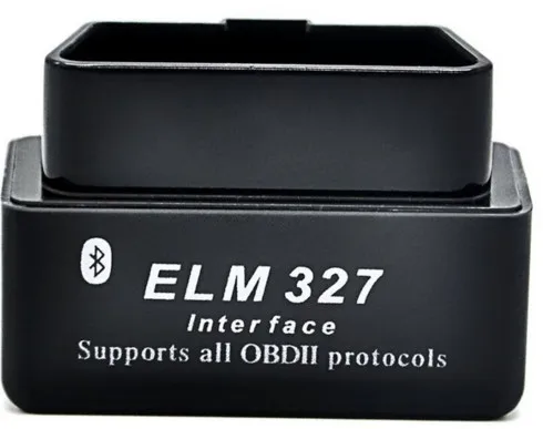 Лучшая цена PIC18F25K80 чип ELM327 V1.5 ELM 327 CAN OBD2 диагностический сканер - Цвет: Черный