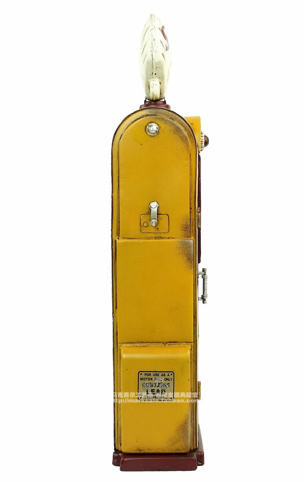 Античная классическая модель Ретро Винтаж кованого металла ремесла для украшения дома или подарок на день рождения Американский старый газовый насос