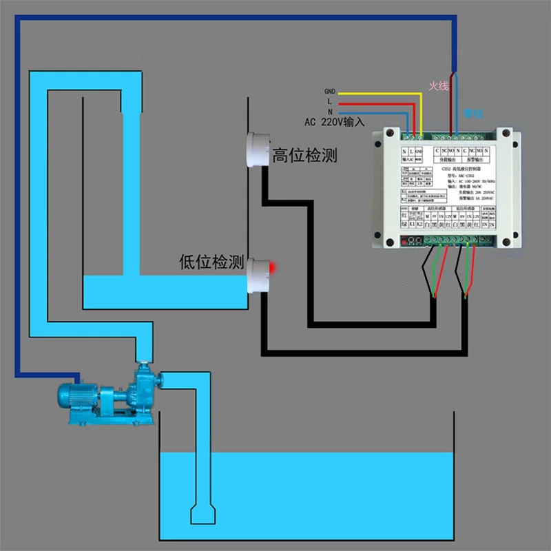 Ultrasonic liquid level detector4_