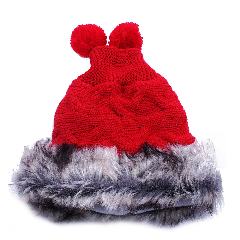

1pc Women Warm Winter Knit Ski Beanie Skull Slouchy Cap Hat Unisex Knitting Wool Ear Protect Casual Cap Chapeu Feminino #84