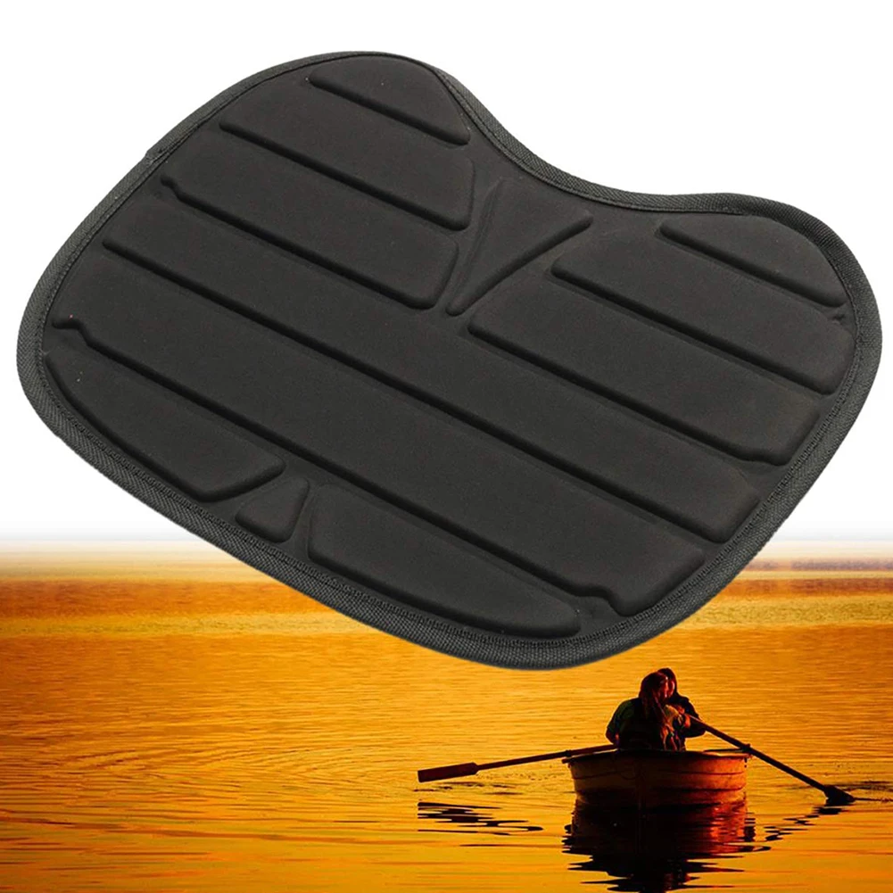

Black Outdoor Waterproof Kayak Seat Base Fishing Cushion Detachable Pillow Boat Padded Universal Durable Accessories Antiskid