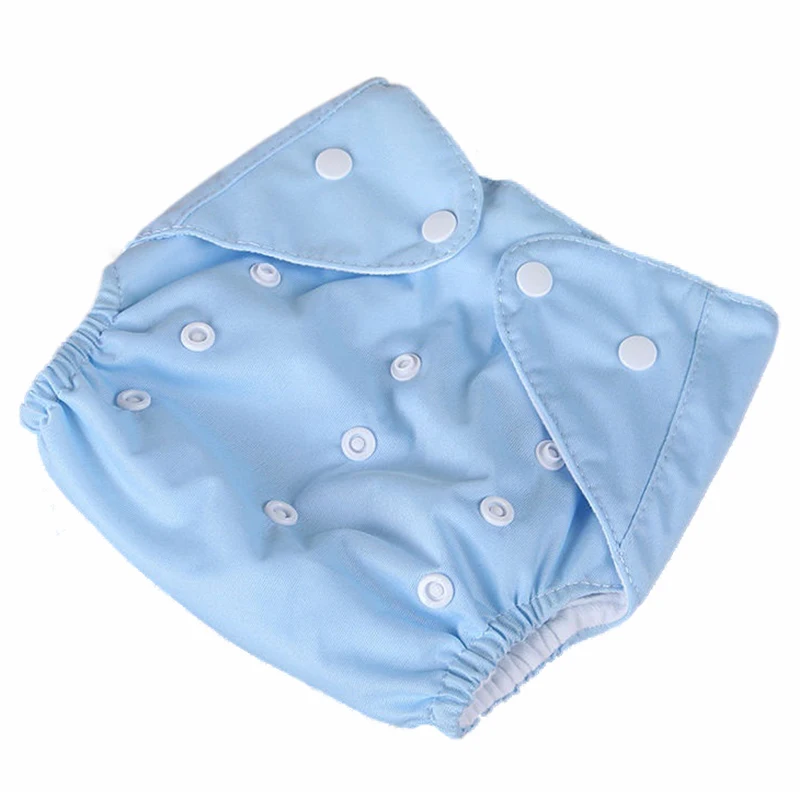Многоразовые детские подгузники для младенцев, тканевые подгузники, мягкие чехлы, моющиеся, регулируемый размер