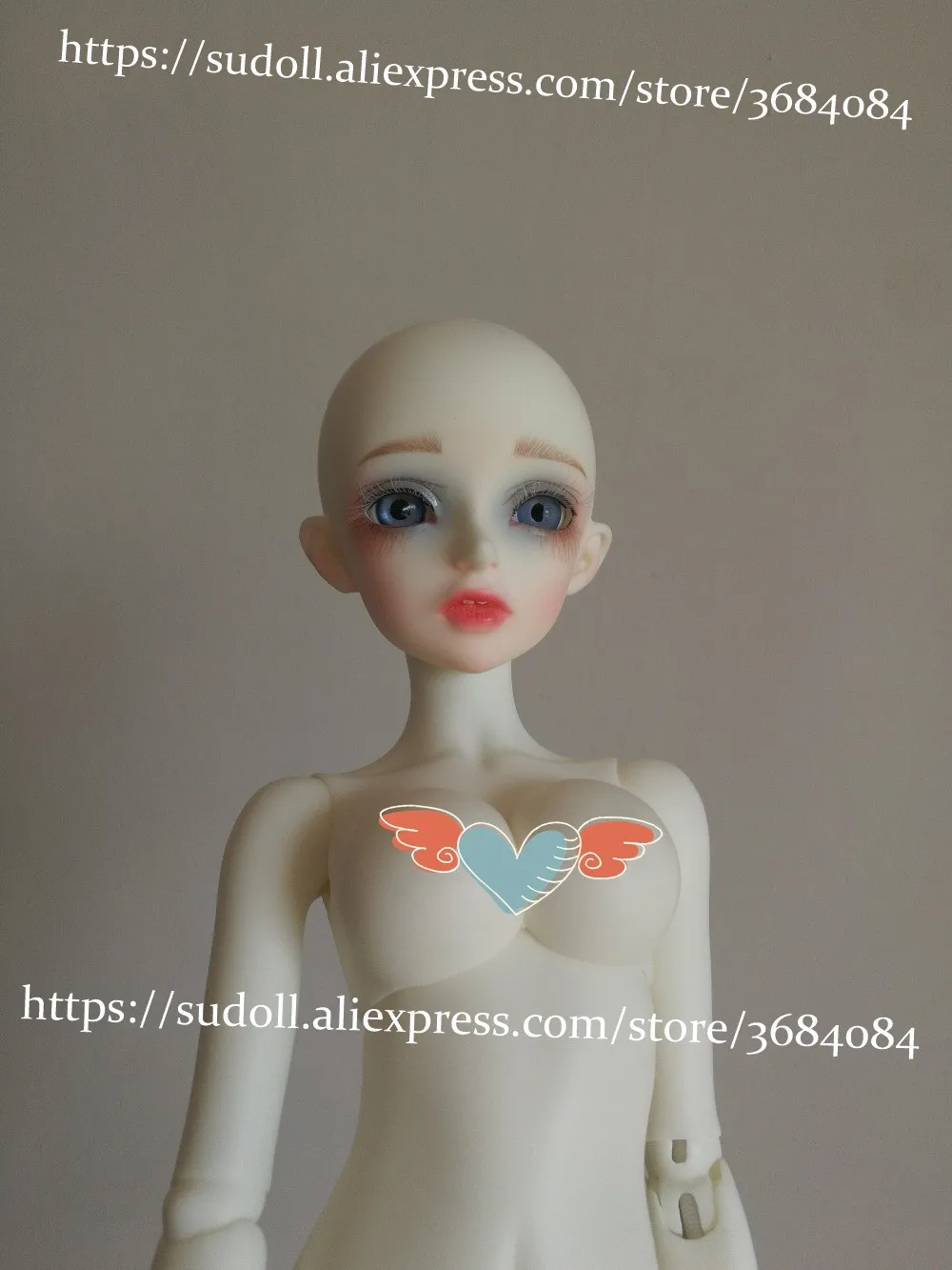 SuDoll 1/4 BJD SD кукла девушки смолы голый Неокрашенный тело кукла+ глаза милые игрушки высокого качества лошадь