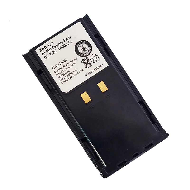2-Pack KNB-16 KNB-16A KNB-17A KNB-21 1800mAh 7.2V Ni-MH Replacement Battery for Kenwood TK-480 TK-380 TK-280 TK-290 TK-190 TK-5400 Two-Way Radio