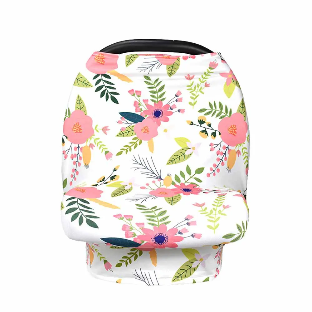 

Multifunctional 5 in 1 Materity Top Baby Breastfeeding CarSeat Cover Canopy Nursing Cover Crib Baby Stroller Cover Canopy 2019