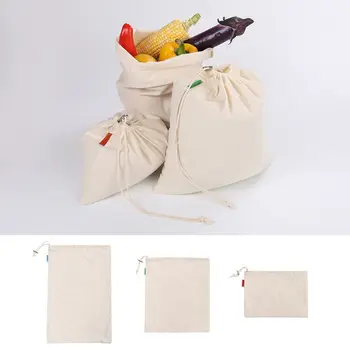 

Reusable Cotton Mesh Shopping Bag Grocery Fruit Vegetable Storage String Bag