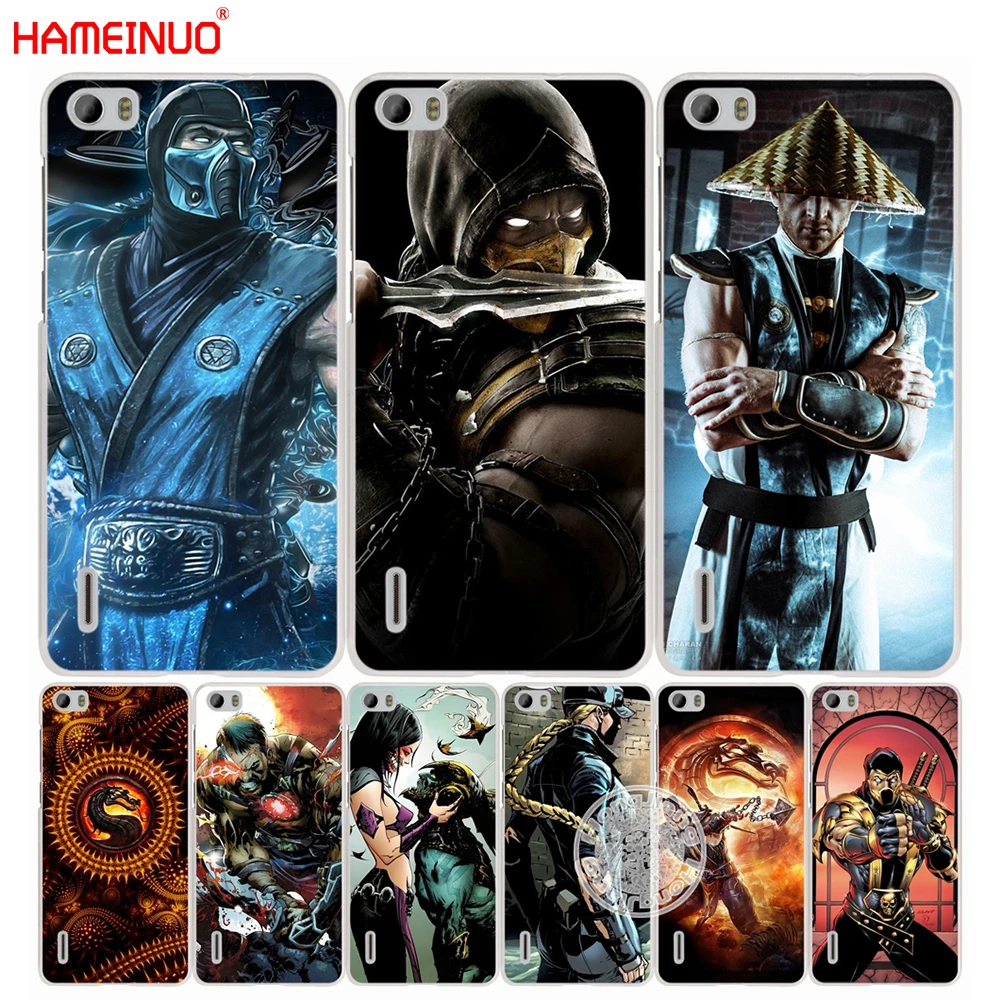 HAMEINUO Scorpion Sub Zero Mortal Kombat x чехол для телефона huawei honor 3C 4A 4X 4C 5X 6 7 8 Y3 Y5 Y6 2 II Y560 Y7 2017|case for