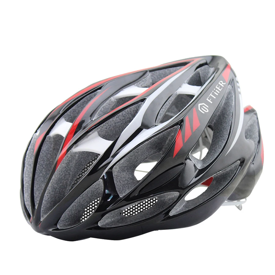 Hot Mens Bike Helmet Integrally-molded Road Bicycle EPS Utralight Cycling With LED Warning Light | Спорт и развлечения