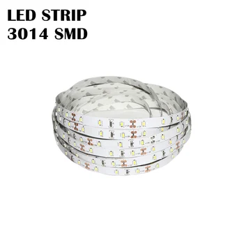 

Super Bright 5M 300Leds 3014 SMD Led Strip Light DC 12V Non-waterproof Flexible String Ribbon Led Tape Brighter Than 3528