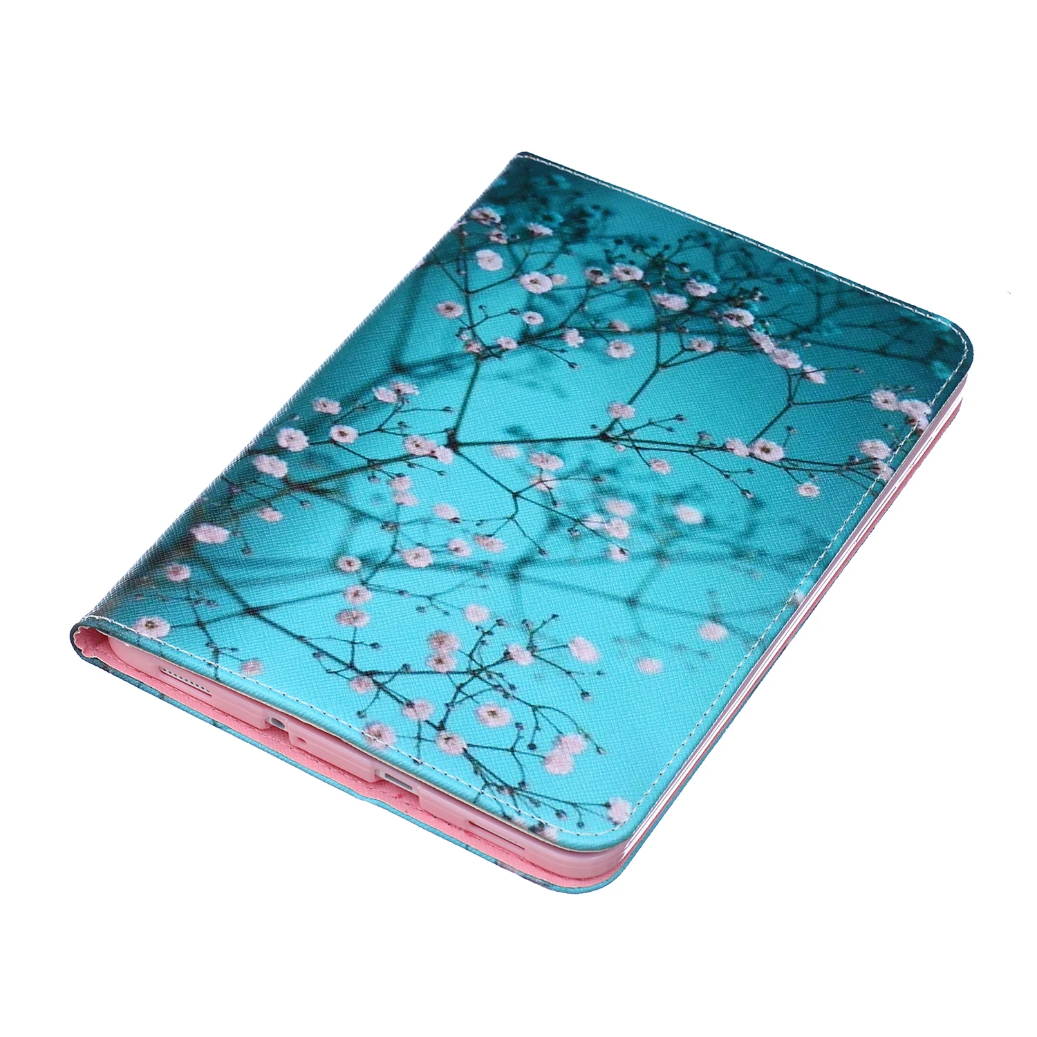 Cute Cartoon Giraffe PU Leather Stand Case Cover with Card Slots