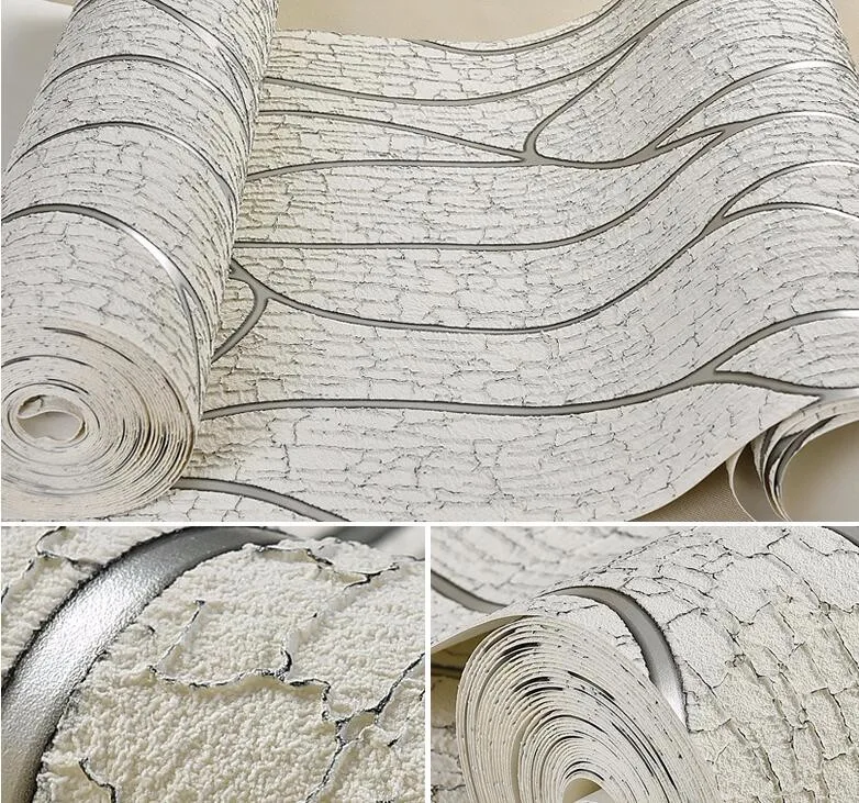 Papel de Parede Rolo de Papel de Parede Sala de Estar Papel de Parede para Paredes Beibehang 3d Curvo Listrado Alívio Rolo de Europa Moderna para Paredes 3 d Decoração da Sua Casa 14 High Quality living room wallpaper