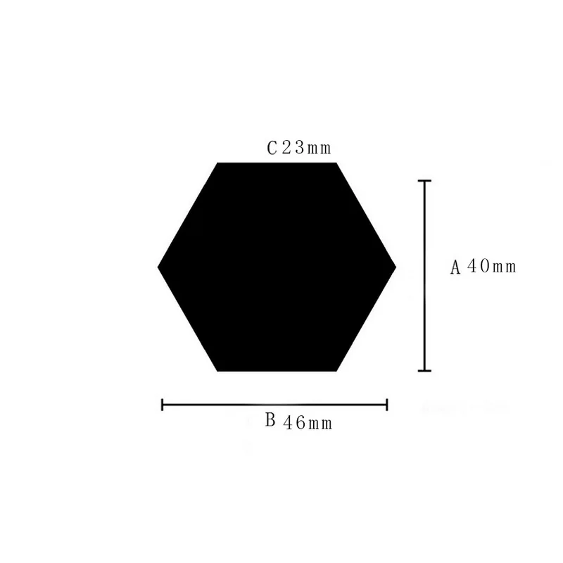 DIDIHOU 12 шт. 3D Шестигранная акриловая зеркальная Настенная Наклейка s DIY художественная настенная декоративная наклейка s домашний Декор Гостиная Зеркальная Наклейка Золотая