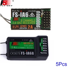 5pcs/lot Flysky FS-iA6 FS-iA6B 6CH 6 Channel Remote Control Receiver Compatible Flysky i4 i6 i10 GT2E GT2F GT2G Transmitter