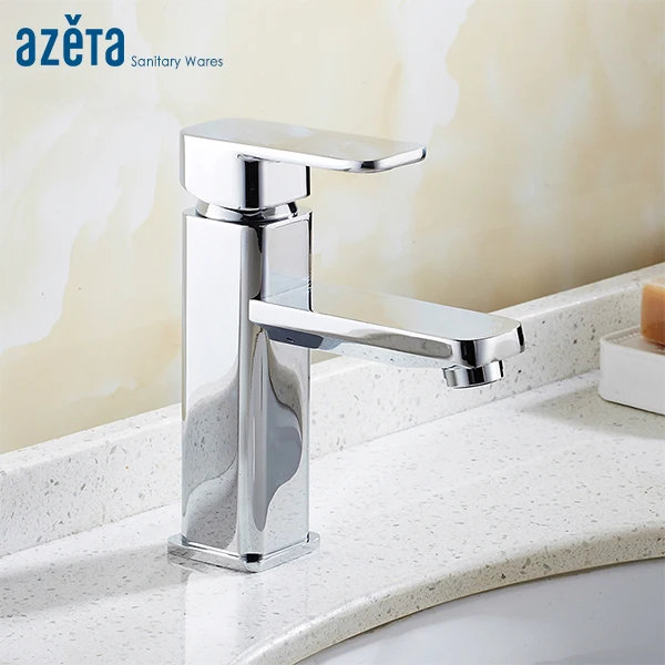 Azeta Free Shipping Faucet Modern Chrome Basin Mixer Bathroom Single Handle Tap Deck Mounted Torneira AT2806 | Обустройство дома