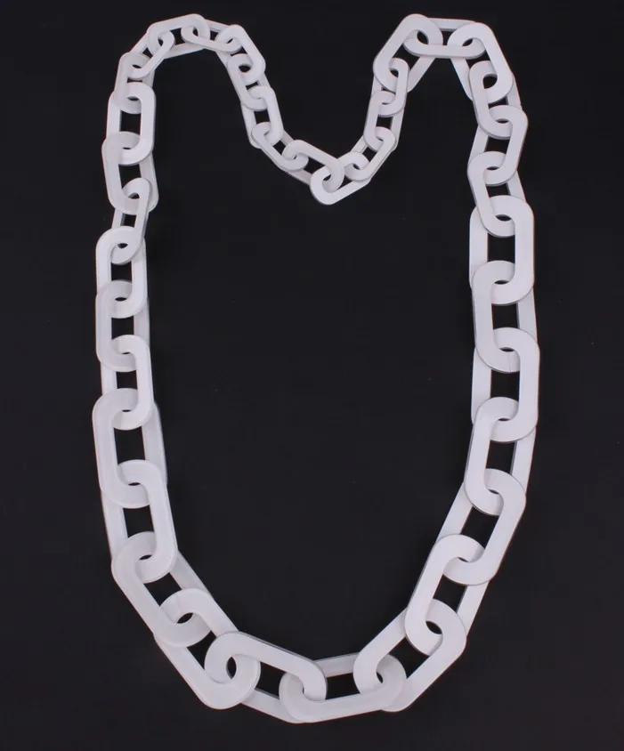 BOJIU Classic Link Chain մանյակ Նորաձևության հիմնական շղթայի զարդեր կանանց համար երկար մանյակով հայտարարություն NK1005