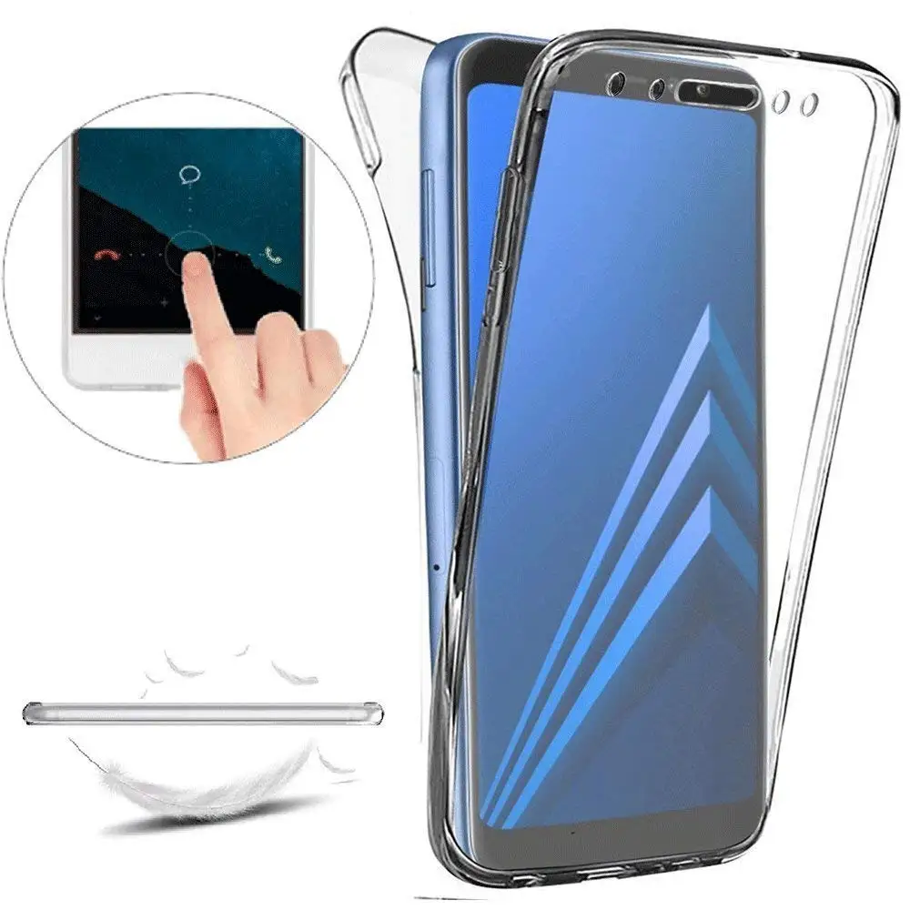 Luxury Soft 360 Full Cover Silicone Case for Samsung Galaxy J3 J5 J7 A5 A3 A7 2016 2017 J4 J6 A8 A6 A5 2018 s8 S9 Plus S7 S6edge (15)
